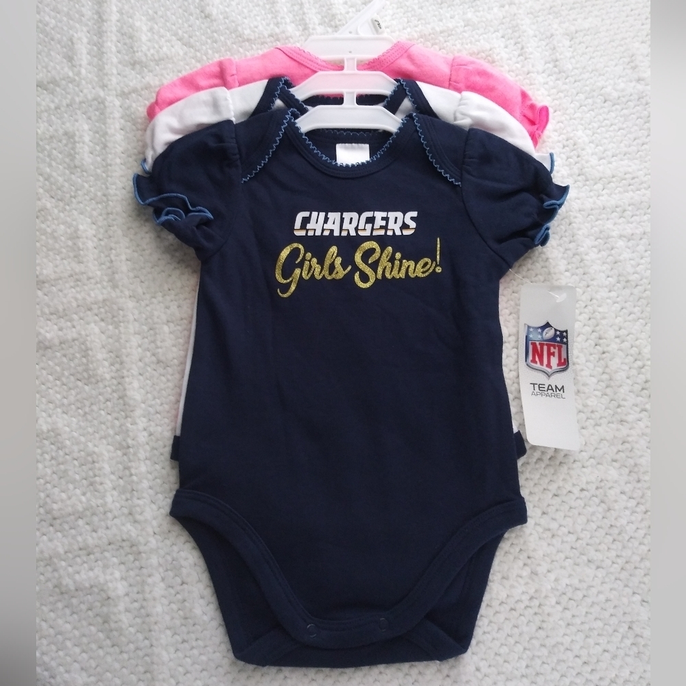 Los Angeles Chargers Team Apparel Onesies